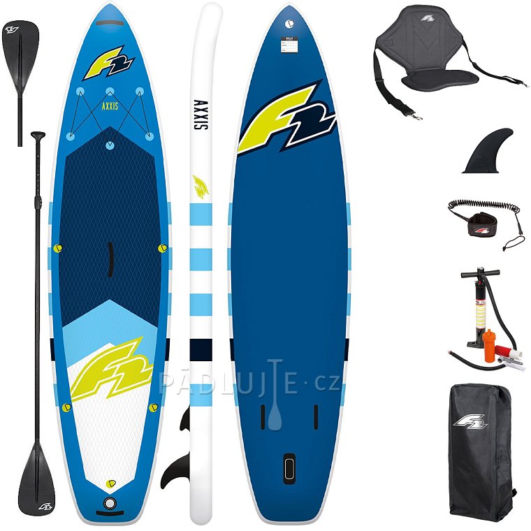 Paddleboard F2 AXXIS 12'2 COMBO BLUE s pádlem - nafukovací paddleboard