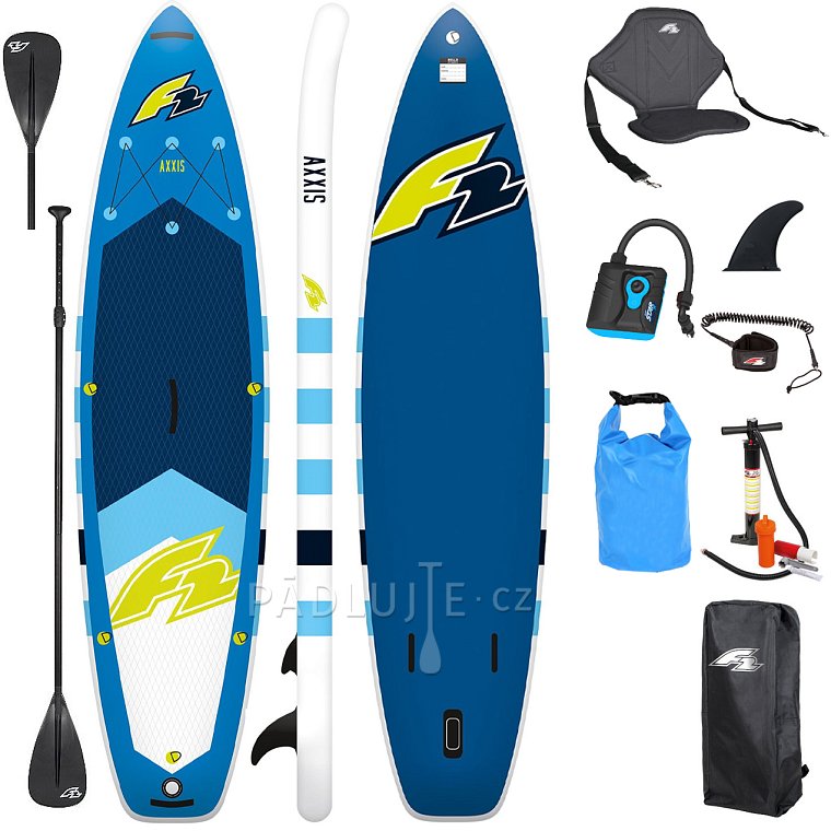 Paddleboard F2 AXXIS 12'2 COMBO BLUE s pádlem - nafukovací paddleboard