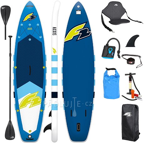 Paddleboard F2 AXXIS 12'2 COMBO BLUE s pádlem - nafukovací paddleboard