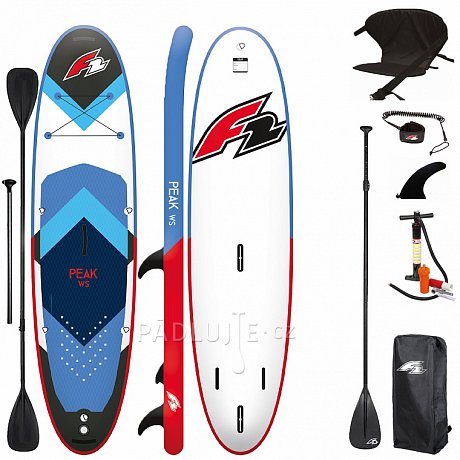Paddleboard F2 PEAK WINDSURF 10'8 BLUE - nafukovací paddleboard a windsurfing