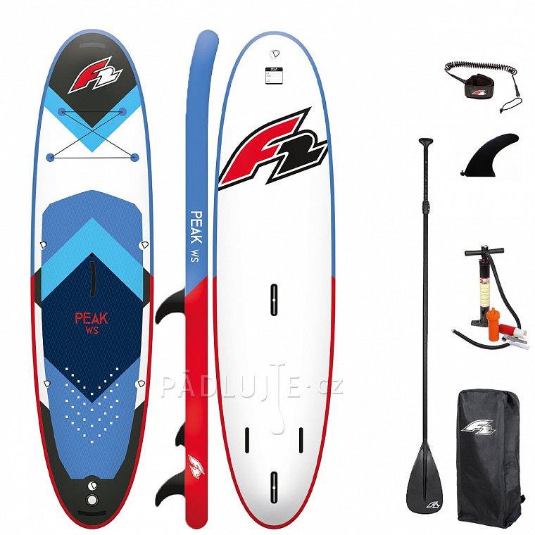 Paddleboard F2 PEAK WINDSURF 11'7 BLUE - nafukovací paddleboard a windsurfing