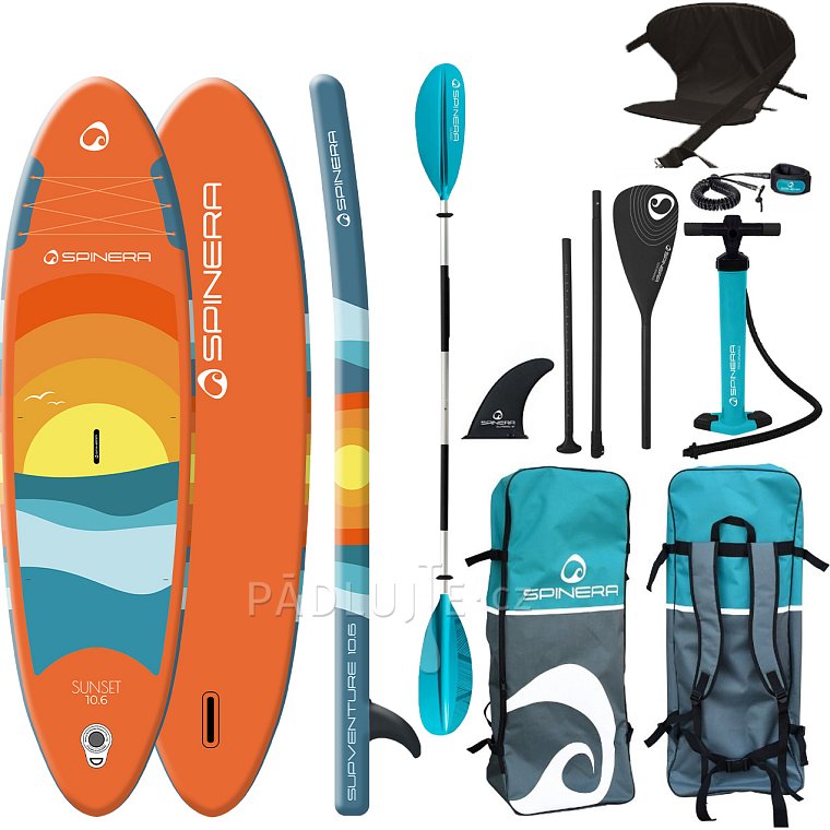 Paddleboard SPINERA SUPVENTURE SUNSET 10'6 DLT - nafukovací paddleboard