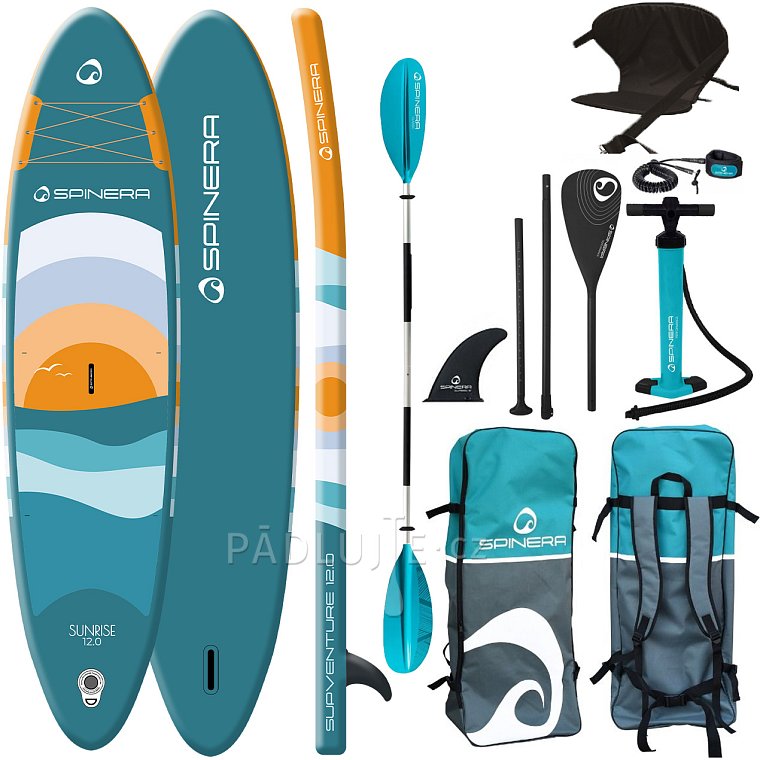 Paddleboard SPINERA SUPVENTURE SUNRISE 12' DLT - nafukovací paddleboard