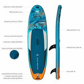 Paddleboard AQUA MARINA Blade 10'6 model 2022 - nafukovací paddleboard a windsurfing
