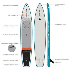 Paddleboard SIC MAUI OKEANOS AIR 14'0 x 30'' FST  - nafukovací paddleboard