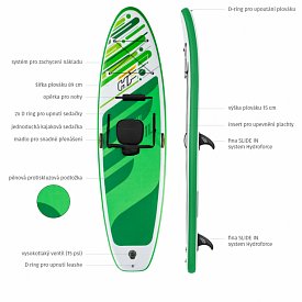 Paddleboard HYDRO FORCE FREESOUL COMBO 11'2 WindSUP s pádlem - nafukovací paddleboard