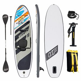 Paddleboard HYDRO FORCE WHITE CAP COMBO 10'0 s kajak pádlem a sedačkou - nafukovací paddleboard