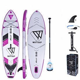 Paddleboard WATTSUP  JELLY 9'6 - nafukovací paddleboard s pádlem