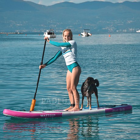 Paddleboard WATTSUP  JELLY 9'6 - nafukovací paddleboard s pádlem