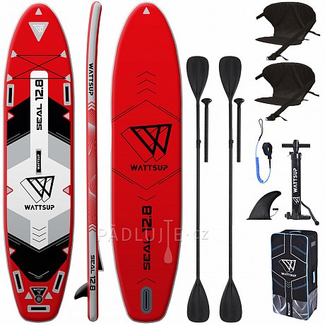 Paddleboard WATTSUP SEAL 12'8 s pádlem - nafukovací paddleboard