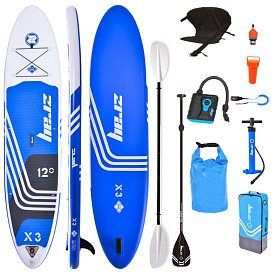 Paddleboard ZRAY X3 X-Rider Epic 12'0 s pádlem - nafukovací paddleboard