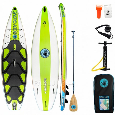 Paddleboard BODY GLOVE Raptor+ 10'8 s pádlem - nafukovací paddleboard