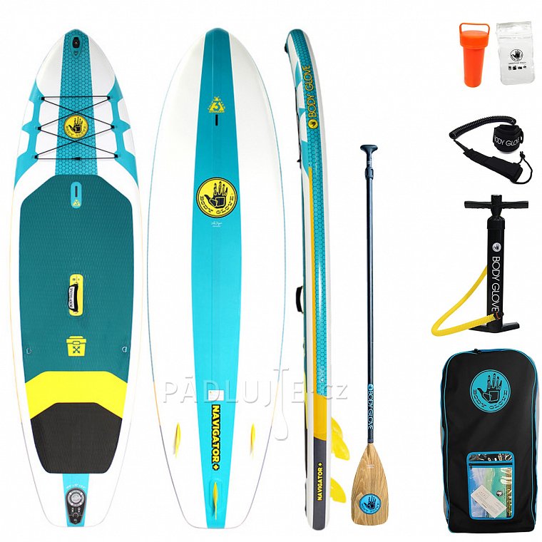 Paddleboard BODY GLOVE Navigator+ 11'0 s pádlem - nafukovací paddleboard