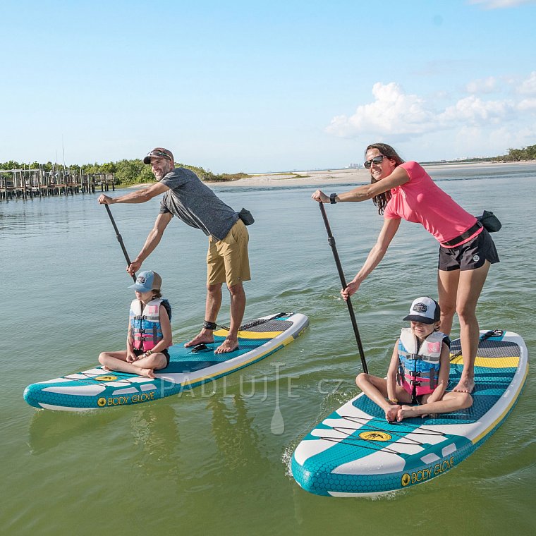 Paddleboard BODY GLOVE Navigator+ 11'0 s pádlem - nafukovací paddleboard