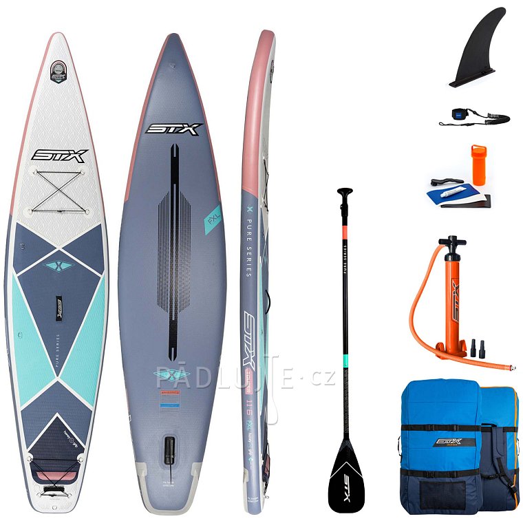 Paddleboard STX Pure Tourer 11'6 x 29 s pádlem 2022 - nafukovací paddleboard