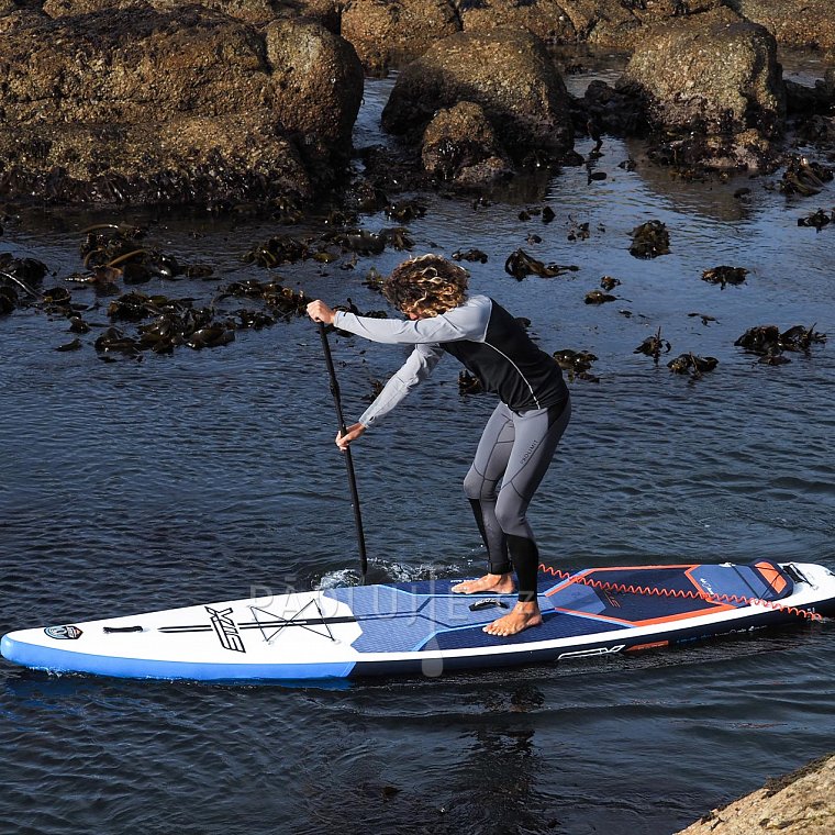 STX WS Tourer 11'6 WindSUP s pádlem - nafukovací paddleboard a windsurfing