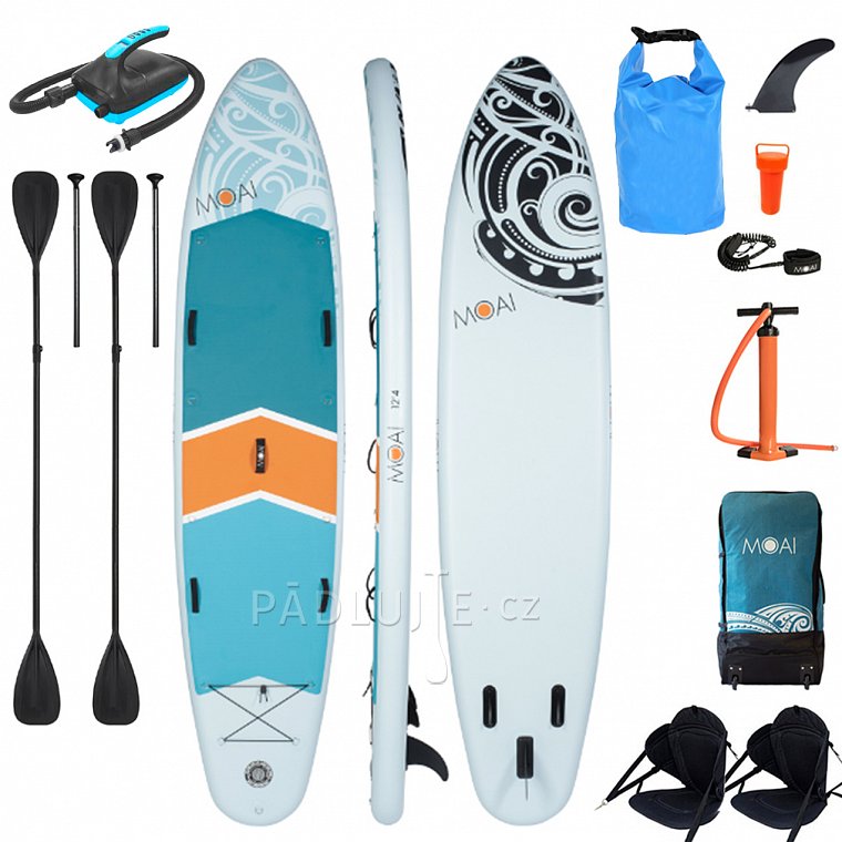 Paddleboard MOAI MULTI-PERSON 12'4 - nafukovací paddleboard