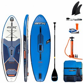 Paddleboard STX WindSUP Junior Cruiser 8' s pádlem - nafukovací paddleboard a windsurfing