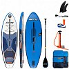 Paddleboard STX Hybrid Junior Cruiser 8' s pádlem - nafukovací paddleboard a windsurfing