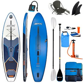 Paddleboard STX WindSUP Hybrid Cruiser 10’4” s pádlem - nafukovací paddleboard a windsurfing