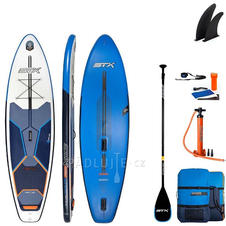 Paddleboard STX WindSUP Hybrid Cruiser 10’4” s pádlem - nafukovací paddleboard a windsurfing