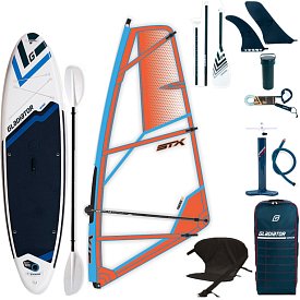 Paddleboard GLADIATOR WindSUP 10'7  komplet s plachtou - nafukovací paddleboard, windsurfing i kajak