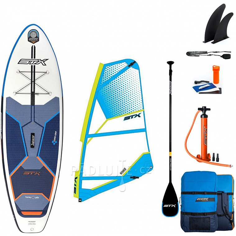 Paddleboard STX Hybrid Cruiser 10’8” s pádlem komplet s plachtou- nafukovací paddleboard