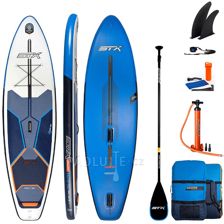 Paddleboard STX WindSUP Hybrid Cruiser 10’8” s pádlem komplet s plachtou- nafukovací paddleboard a windsurfing