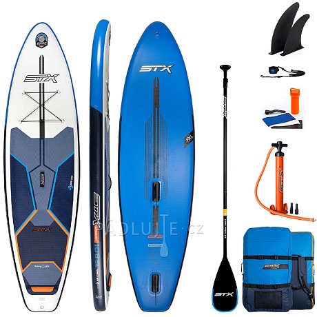 Paddleboard STX WindSUP Hybrid Cruiser 10’8” s pádlem komplet s plachtou- nafukovací paddleboard a windsurfing