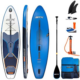 Paddleboard STX WindSUP Hybrid Cruiser 10’8” s pádlem komplet s plachtou- nafukovací paddleboard a windsurfing