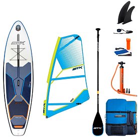 Paddleboard STX WindSUP Hybrid Cruiser 10’4” s pádlem komplet s plachtou - nafukovací paddleboard a windsurfing
