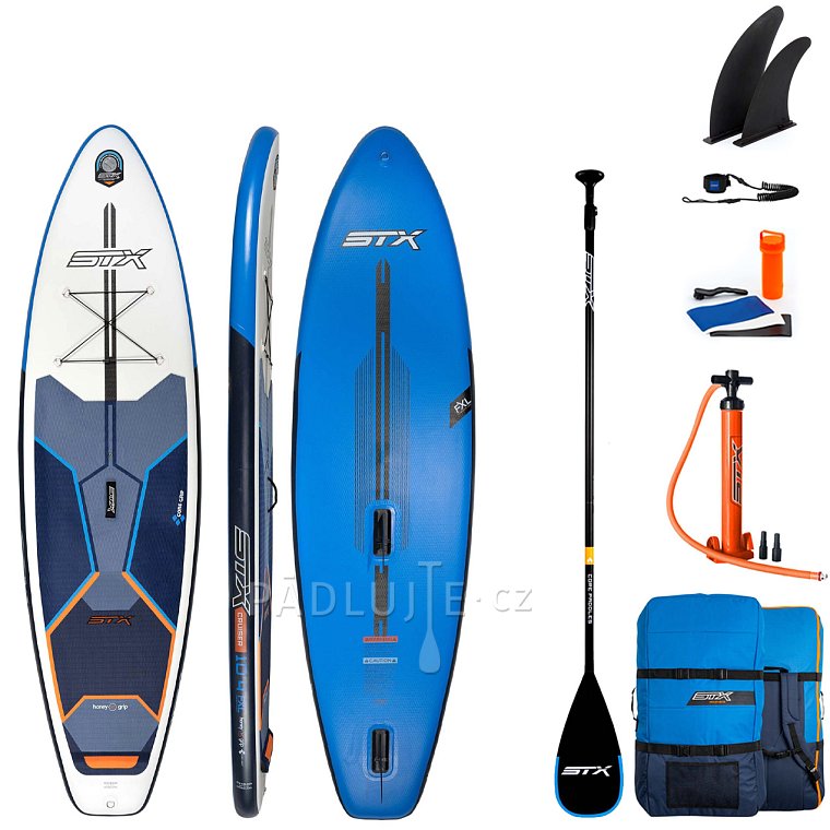 Paddleboard STX WindSUP Hybrid Cruiser 10’4” s pádlem komplet s plachtou - nafukovací paddleboard a windsurfing