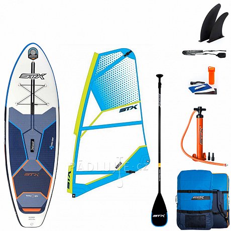 Paddleboard STX Hybrid Junior Cruiser 8' s pádlem komplet s plachtou - nafukovací paddleboard