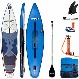 Paddleboard STX WS Tourer 11'6 WindSUP s pádlem komplet s plachtou - nafukovací paddleboard a windsurfing
