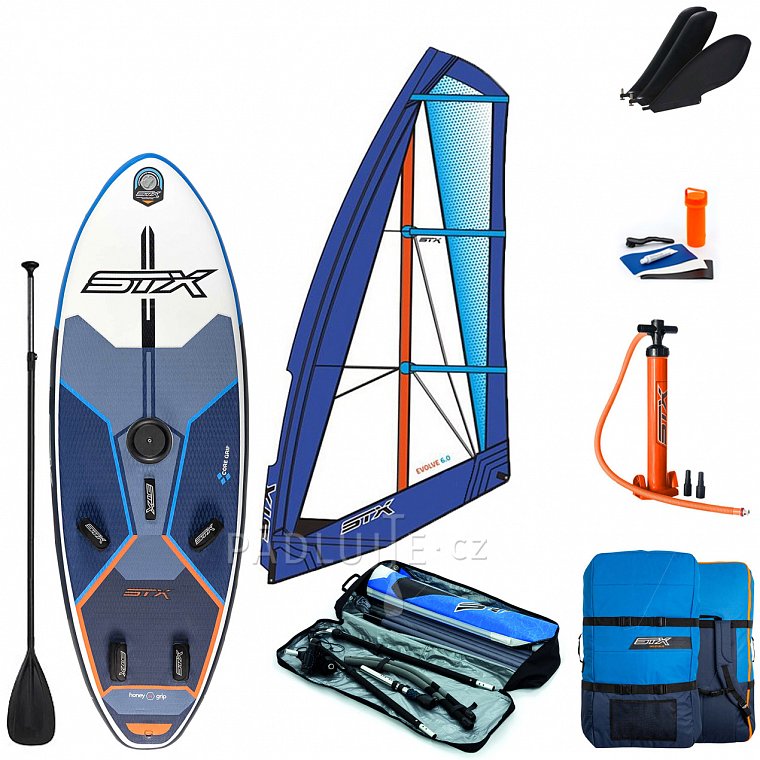 Windsurfing STX WS 250 FREERIDE 2022 komplet s plachtou- nafukovací paddleboard