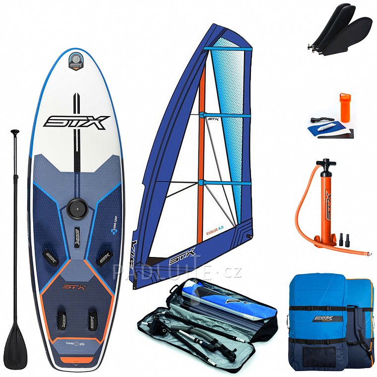 Windsurfing STX WS 280 FREERIDE 2022 komplet s plachtou - nafukovací paddleboard