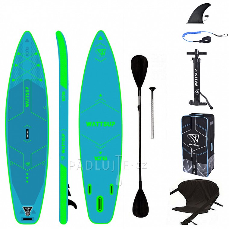 Paddleboard WATTSUP  Bream Combo 10'6'''x32''x6' - nafukovací paddleboard s pádlem