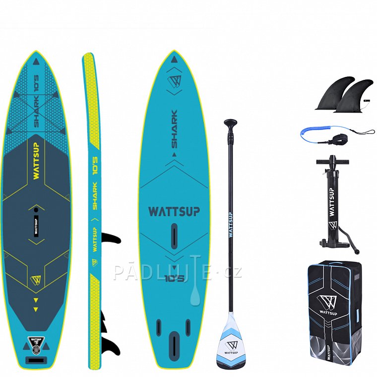 Paddleboard WATTSUP  MAKO 10'5'' WINDSUP - nafukovací paddleboard s pádlem