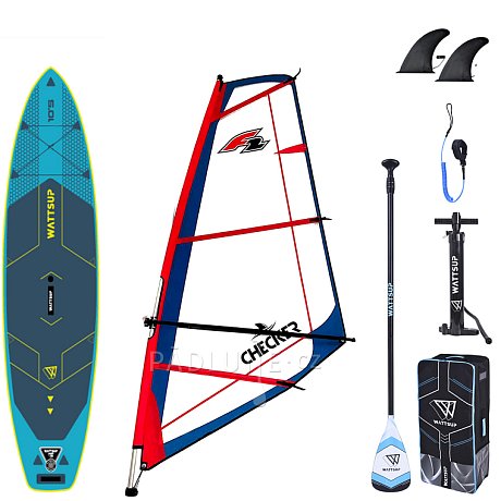 Paddleboard WATTSUP  MAKO 10'5'' WINDSUP - nafukovací paddleboard s pádlem