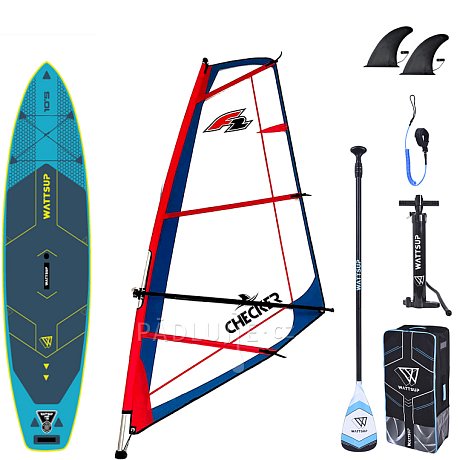 Paddleboard WATTSUP  MAKO 10'5'' WINDSUP - nafukovací paddleboard s pádlem