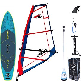 Paddleboard WATTSUP  MAKO 10'5'' WINDSUP - nafukovací paddleboard s pádlem