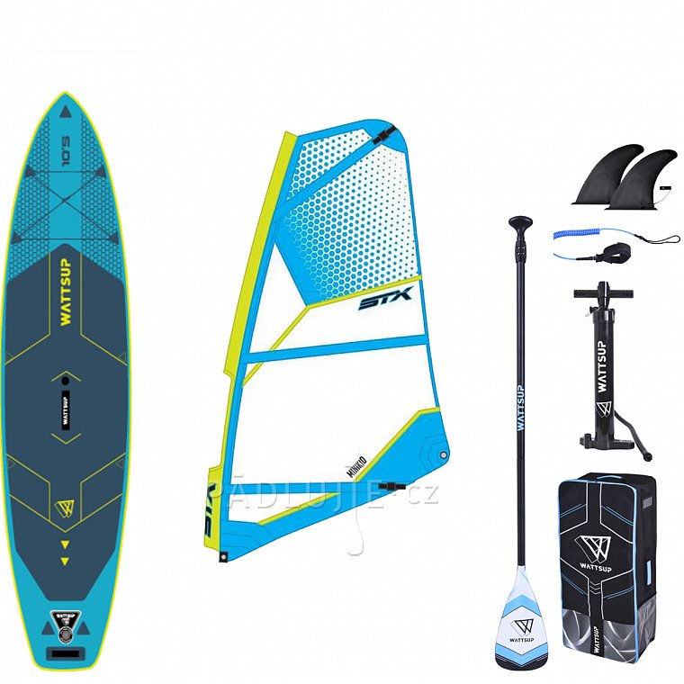 Paddleboard WATTSUP  MAKO 10'5'' WINDSUP - nafukovací paddleboard s pádlem