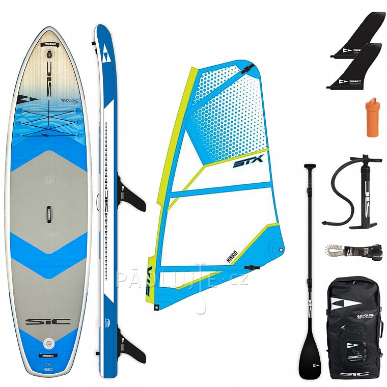 Paddleboard SIC MAUI TAO AIR WIND 10'6 x 32'' - komplet s plachtou - nafukovací oplachtitelný paddleboard