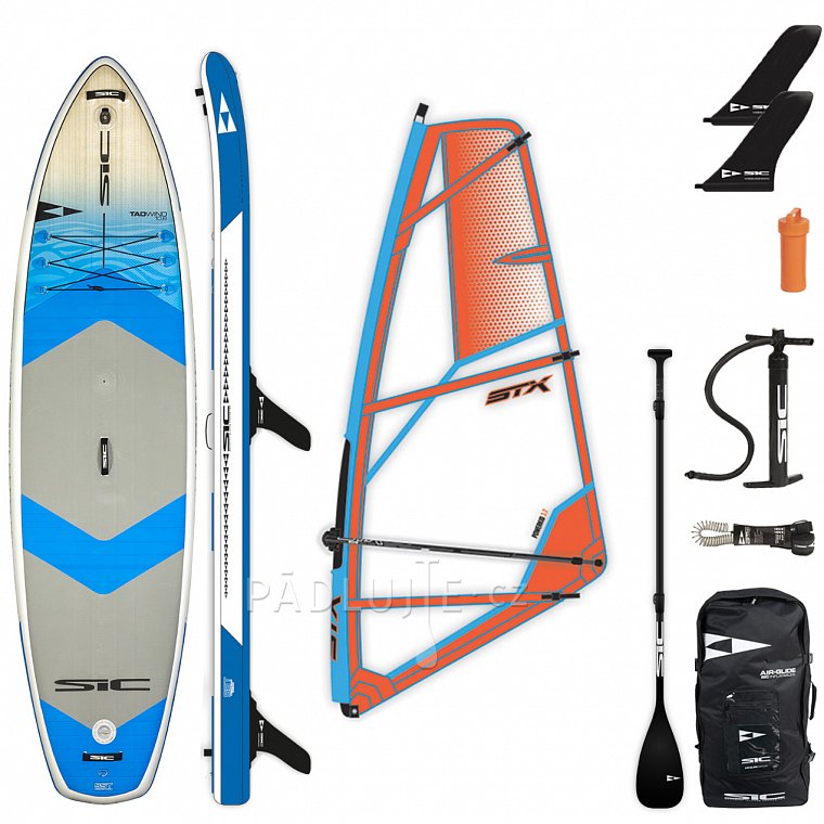 Paddleboard SIC MAUI TAO AIR WIND 10'6 x 32'' - komplet s plachtou - nafukovací oplachtitelný paddleboard