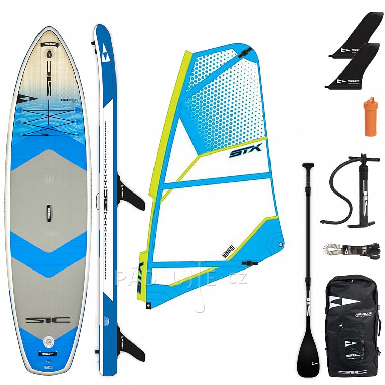 Paddleboard SIC MAUI TAO AIR WIND 10'6 x 32'' - komplet s plachtou - nafukovací oplachtitelný paddleboard