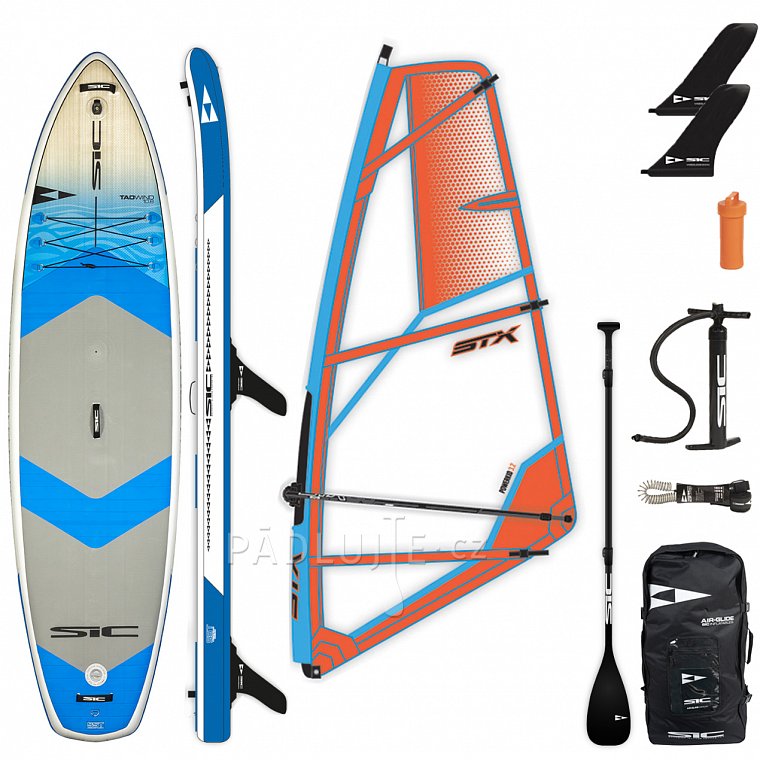 Paddleboard SIC MAUI TAO AIR WIND 10'6 x 32'' - komplet s plachtou - nafukovací oplachtitelný paddleboard