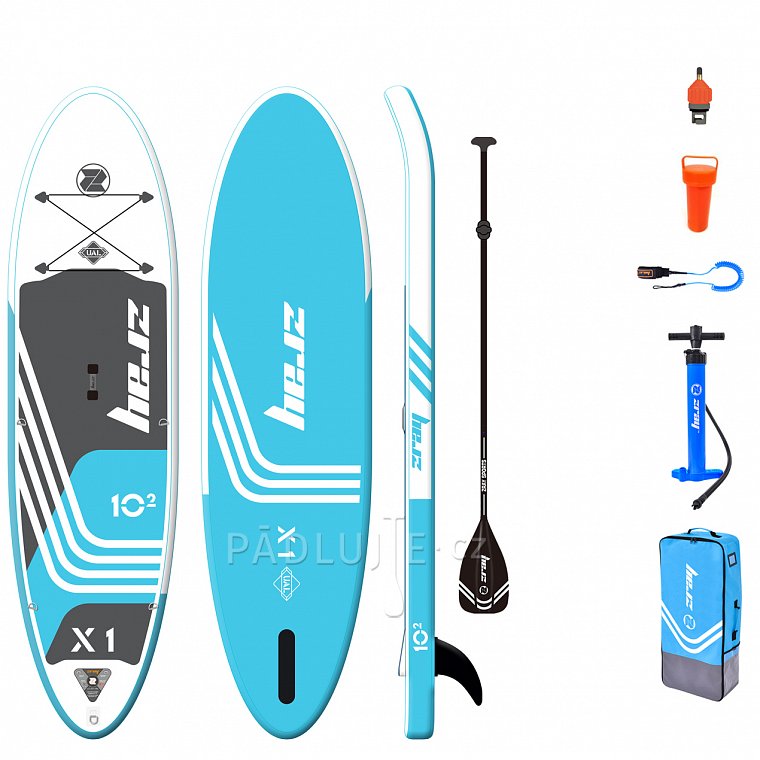 Paddleboard ZRAY X1 X-Rider 10'2 s pádlem 2021 - nafukovací paddleboard