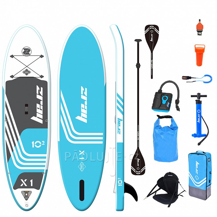 Paddleboard ZRAY X1 X-Rider 10'2 s pádlem 2021 - nafukovací paddleboard