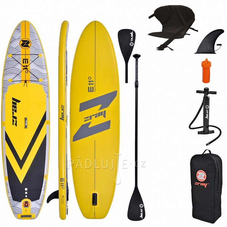 Paddleboard ZRAY E11 s pádlem - nafukovací paddleboard