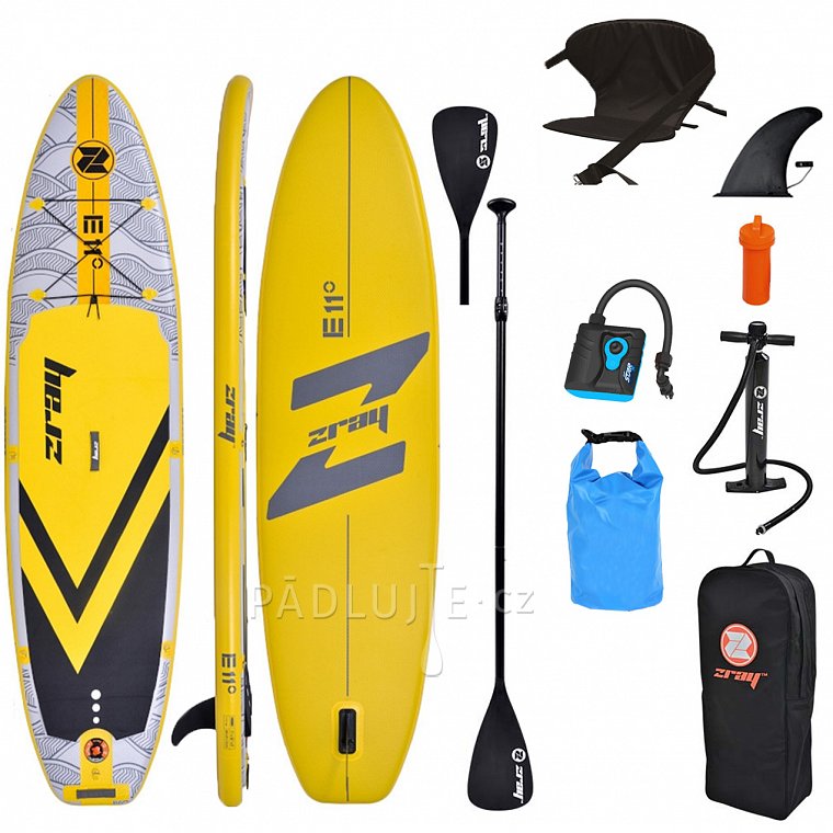 Paddleboard ZRAY E11 s pádlem - nafukovací paddleboard